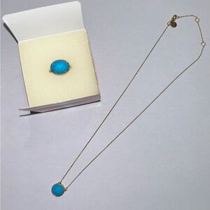 Stella & Dot Margaret Ring and Maya Pendant Set